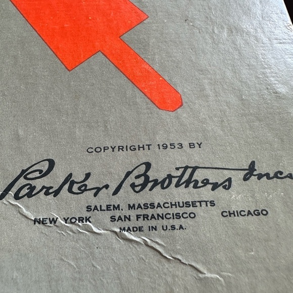 Vintage Board Game Pegity and Other Games by Parker Brothers - Picture 5 of 10